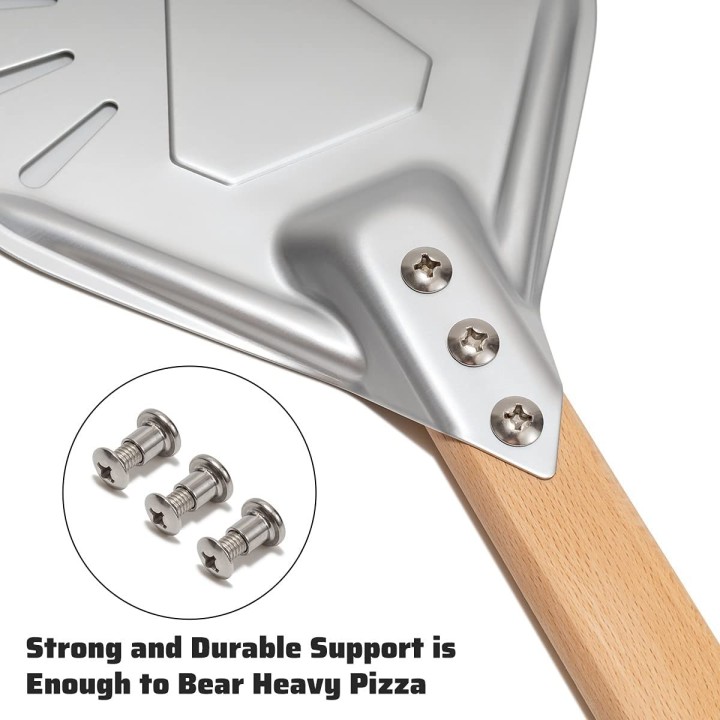 Pelle à pizza ronde 18cm - présentation