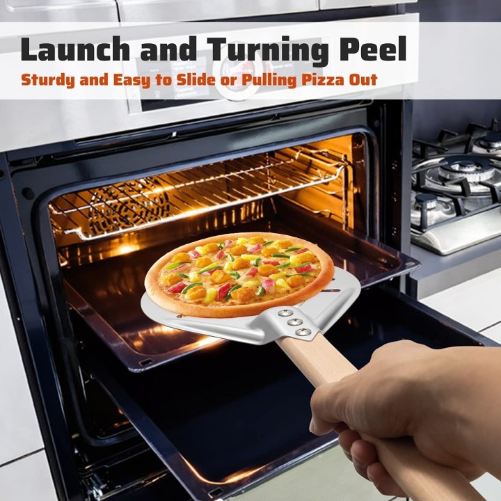 Pelle à pizza ronde 18cm - vue 6