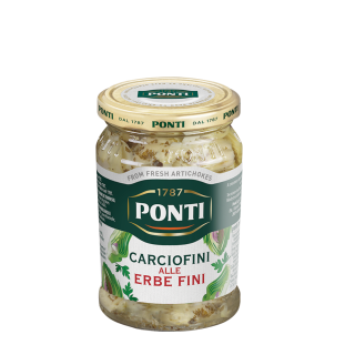 Artichauts à l'huile (Carciofini Alle Erbe Fini) Ponti