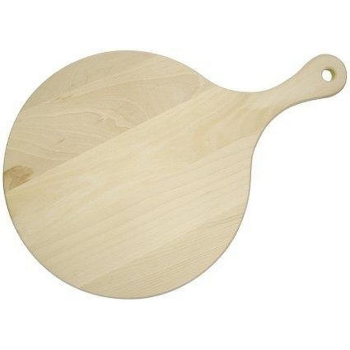 Planche à découper en bois ronde 30cm