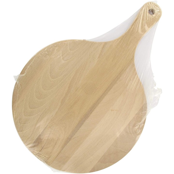 Planche à découper en bois ronde 30cm - vue détail