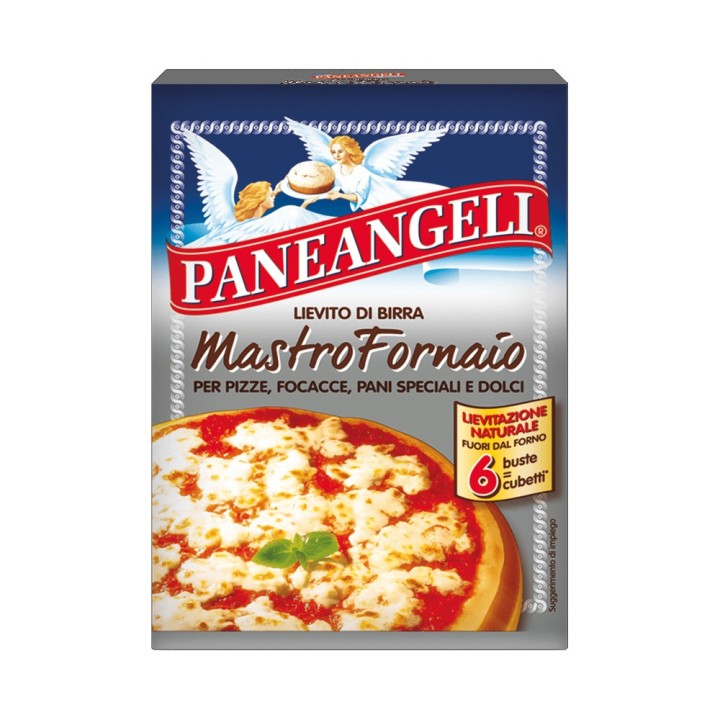 MastroFornaio Levure de biere sèche 6 sachets 7gr Paneangeli