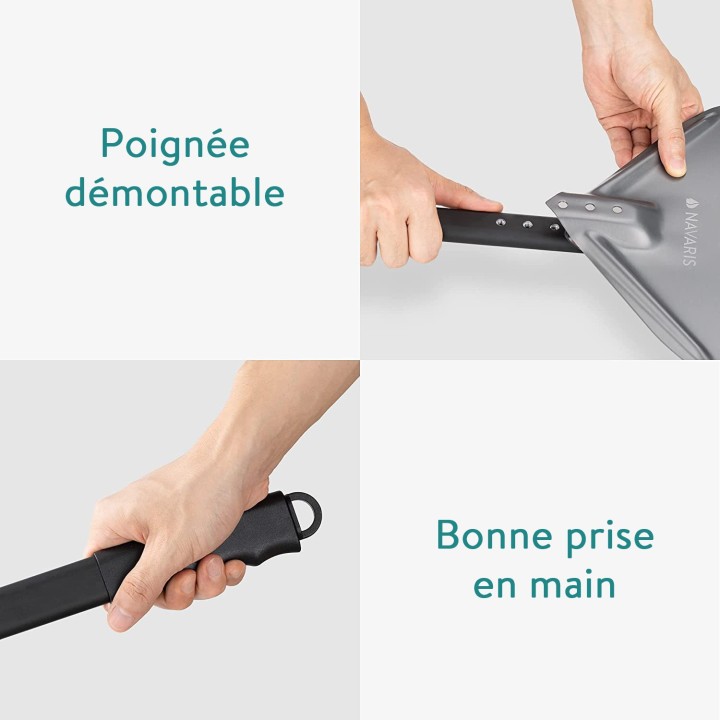 Pelle a pizza perforée 12" 30cm - vue détail