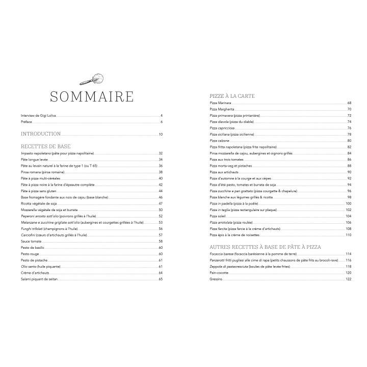 Livre Pizzas vegan de Stephanie Tresh Medici - La Plage - vue arrière