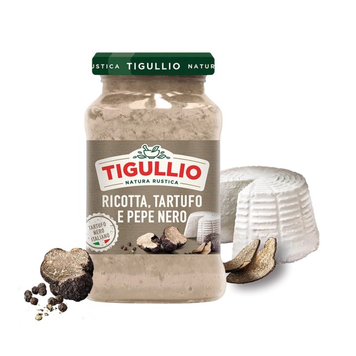 Tigullio Pesto Ricotta truffe et poivre noir