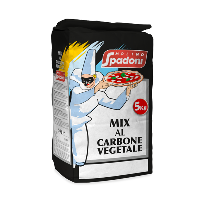 Farine Molino Spadoni au charbon végétal 5kg
