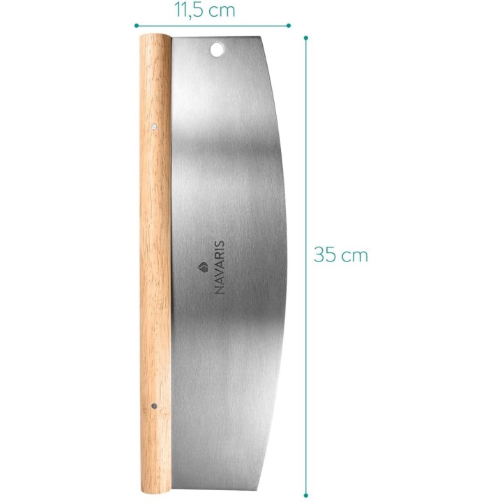 Coupe pizza en Inox 35cm - vue 5